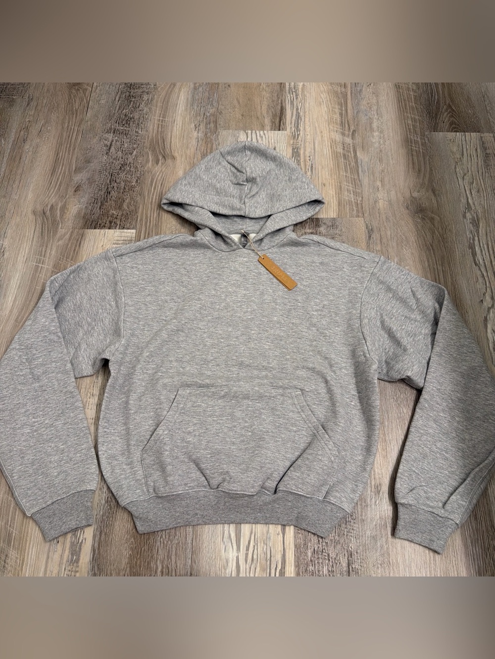 Skims Cotton fleece classic pullover hoodie
Heather Gray Size XXS New with tag